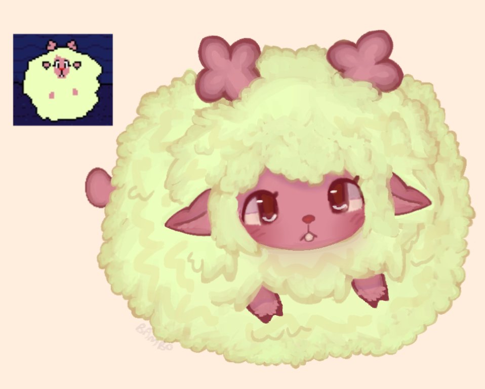 It's not a sheep I swear!!!!!!!!!1
#DELTARUNE