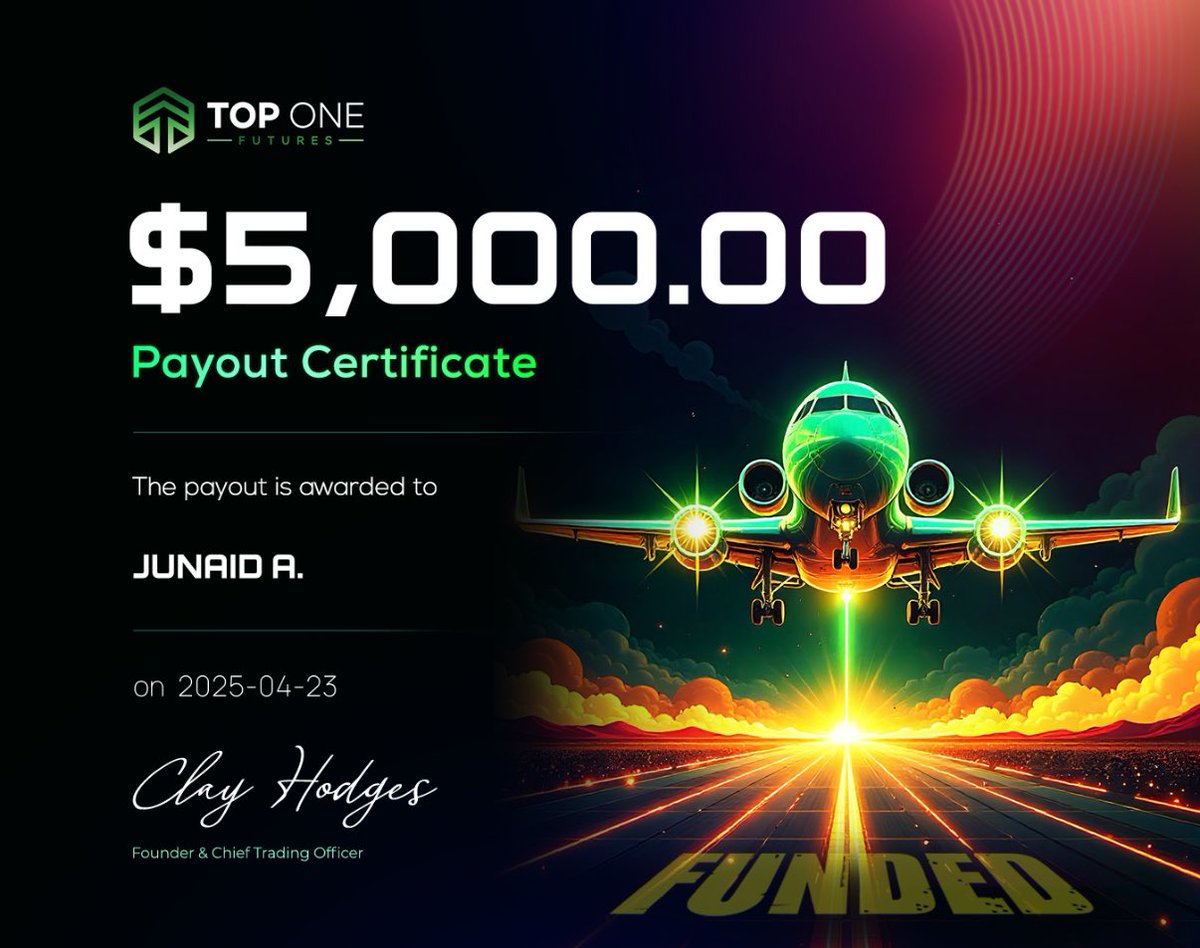 Junaid Afzal (@afza1191) on Twitter photo <a href="/TopOneFutures/">TopOneFutures</a> wao it was fast….1 hour exact request to bank. <a href="/austinsilverfx/">Austin Silver</a> thanks for your support and knowledge about Vwap. <a href="/TopOneFutures/">TopOneFutures</a> wao it was fast….1 hour exact request to bank. <a href="/austinsilverfx/">Austin Silver</a> thanks for your support and knowledge about Vwap.