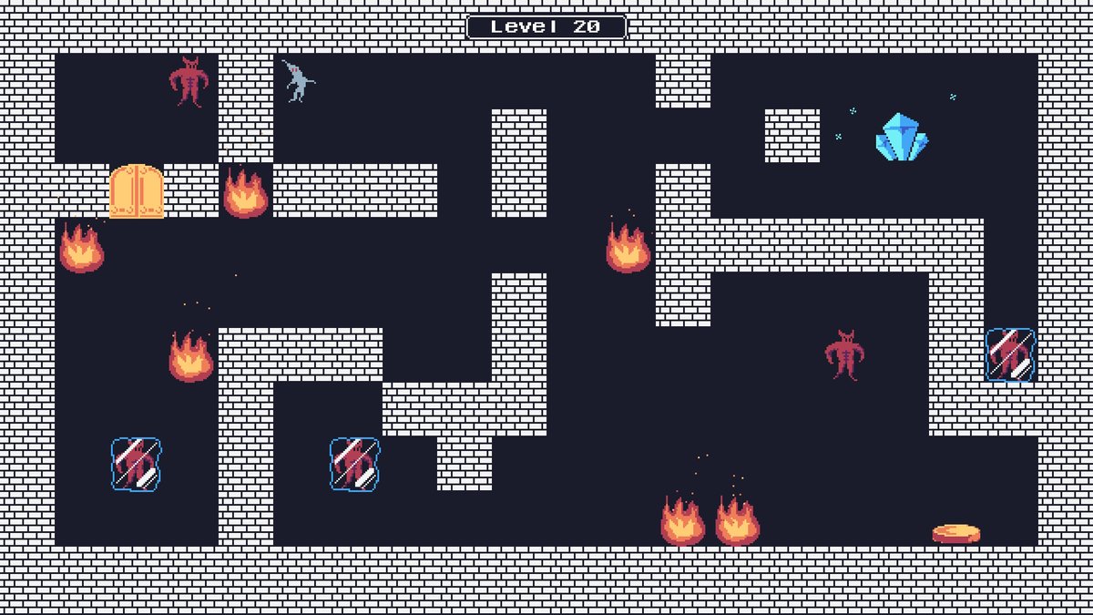 Hell Froze Over launches April 27 on PS4 &amp; PS5! ❄️
Play as a cunning spirit freezing demons &amp; smashing them in match-3 chaos.
🧊 Add to wishlist now:
👉 store.playstation.com/en-us/concept/…

#IndieGame #PuzzleGame #PS4 #PS5 #HellFrozeOver