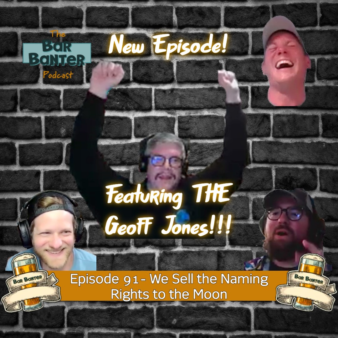 The Bar Banter Podcast (@the_barbanter) on Twitter photo What is the Best New Name for the Moon??
Find out on our latest episode featuring <a href="/Geoff_T_Jones/">BIG Words Media</a>
open.spotify.com/episode/4xfzV6… What is the Best New Name for the Moon??
Find out on our latest episode featuring <a href="/Geoff_T_Jones/">BIG Words Media</a>
open.spotify.com/episode/4xfzV6…