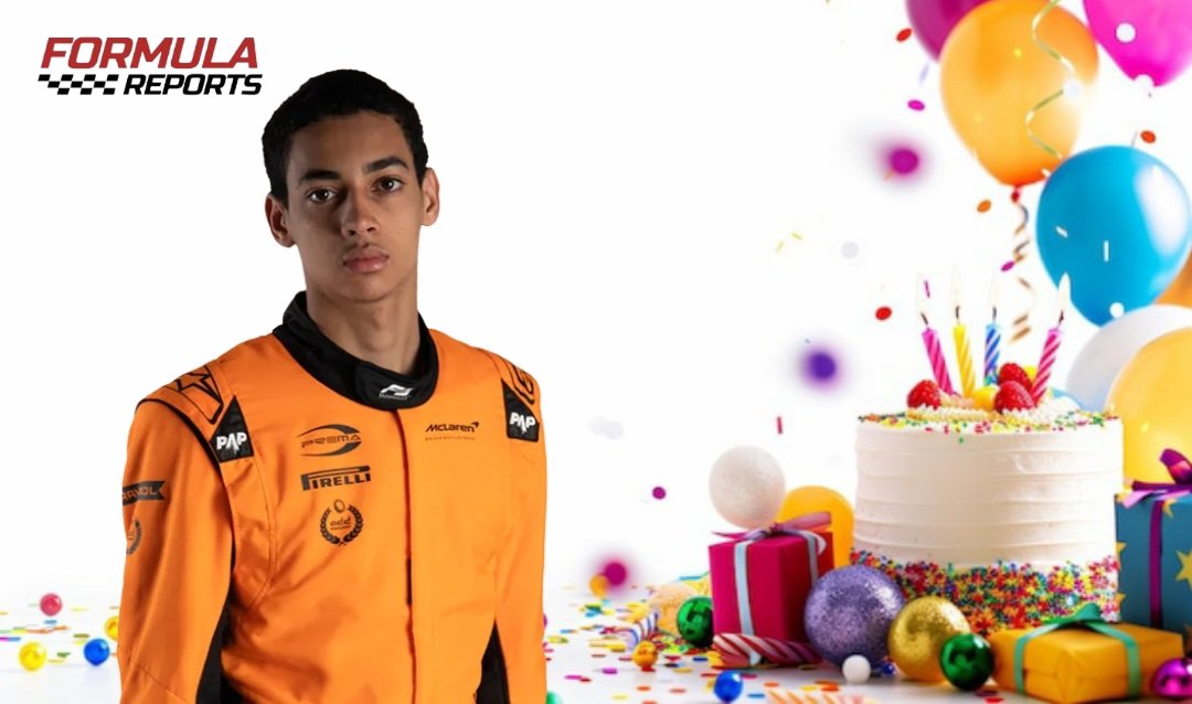 F1Chronicle's tweet photo. Happy birthday to McLaren development driver Ugo Ugochukwu of Prema Racing #F3 #Formula3 #McLaren https://t.co/BOGCDF6Bwy