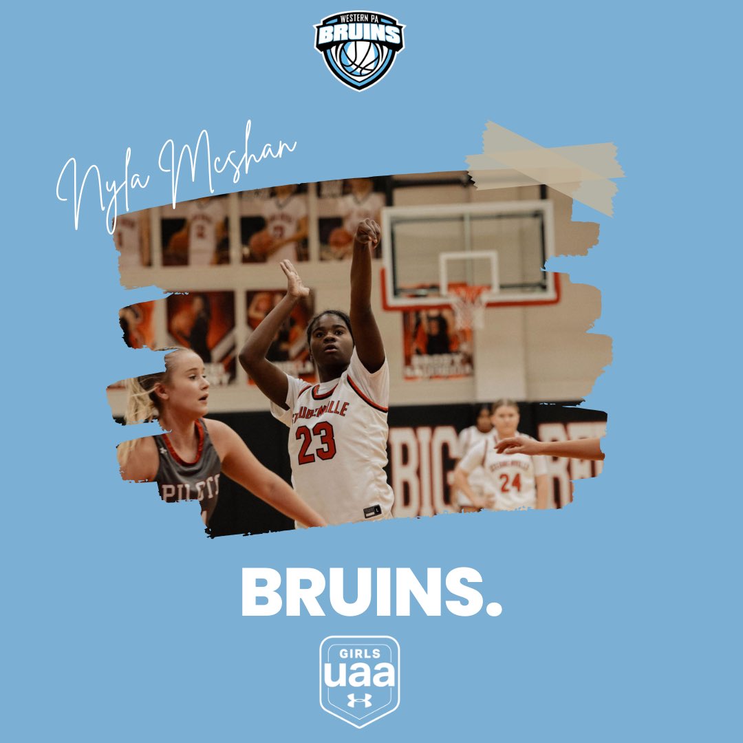 WPABruins2026's tweet photo. Nylah McShan is the spark every team needs. ⚡️🔥
At 5’8”, #23 brings toughness, heart, and relentless effort. She’ll guard anyone, anywhere, and never takes a play off. The ultimate spark plug who changes the game with her energy! 💥🏀
#23 | 5’8” | Small Forward
  #DefensiveDog https://t.co/iGfxqTyaiC