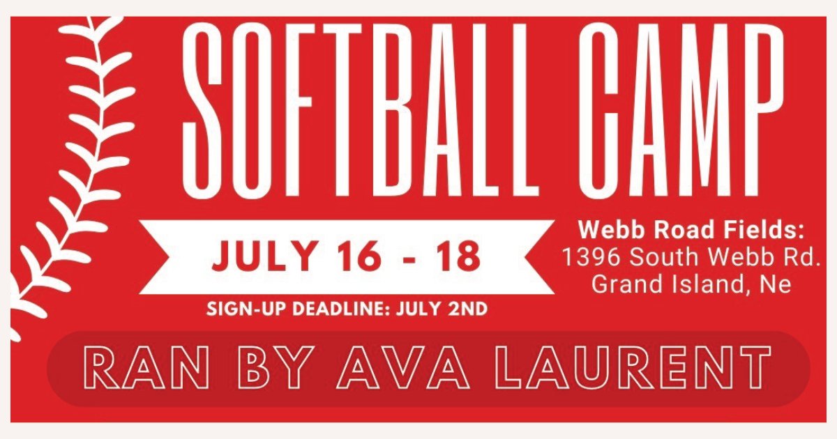 Current Pittsburg State University softball pitcher and Northwest grad/state champion, Ava Laurent, will host pitching clinics and softball camps in June &amp; July. To register &amp; get more info, visit our events tab at krgi.com <a href="/AvaArleen/">Ava Laurent</a> 
krgi.com/events/ava-lau…