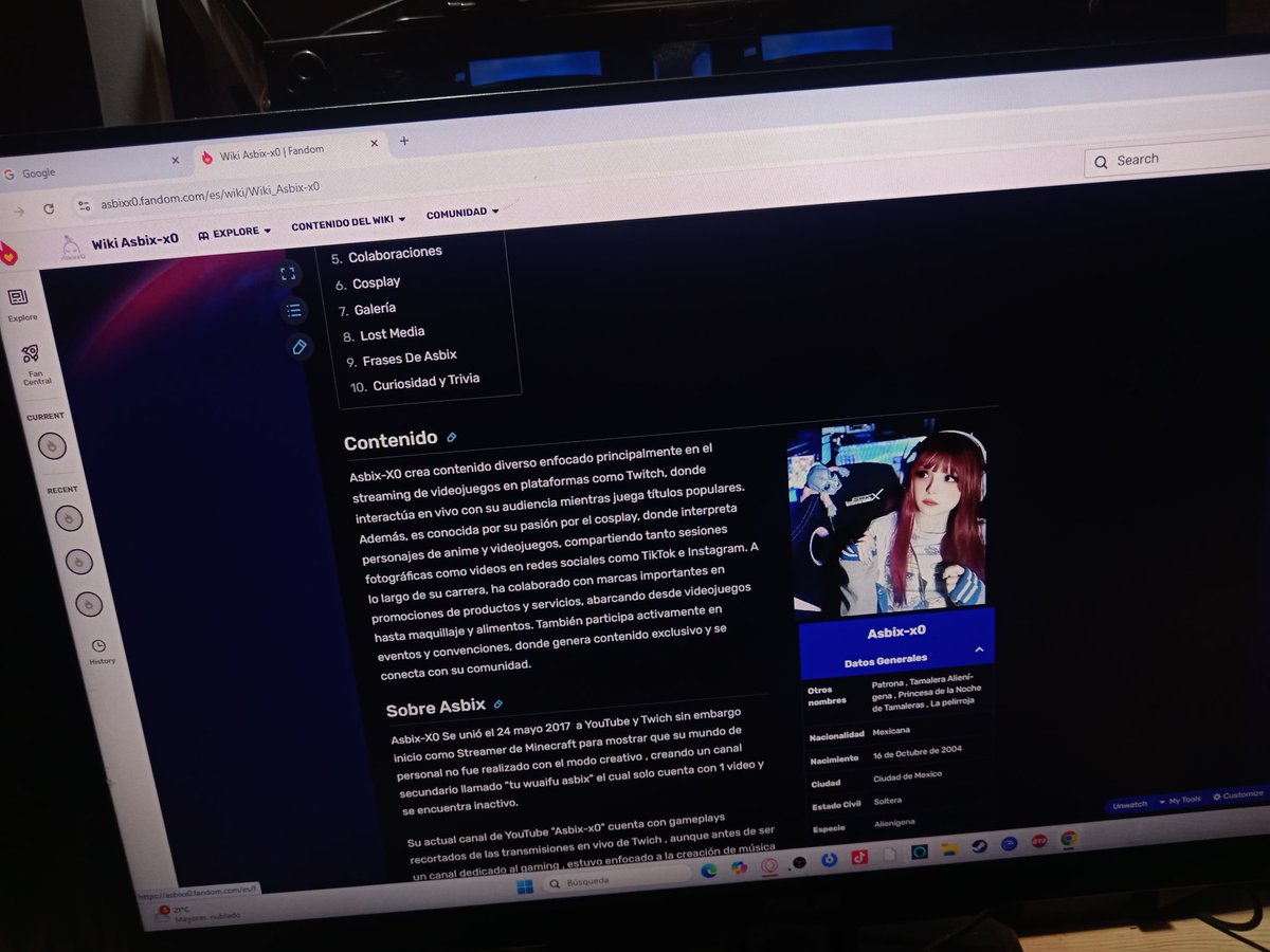 AsbixX0's tweet photo. Final mente tenemos una wiki ✨ https://t.co/OEFnrE2INu
