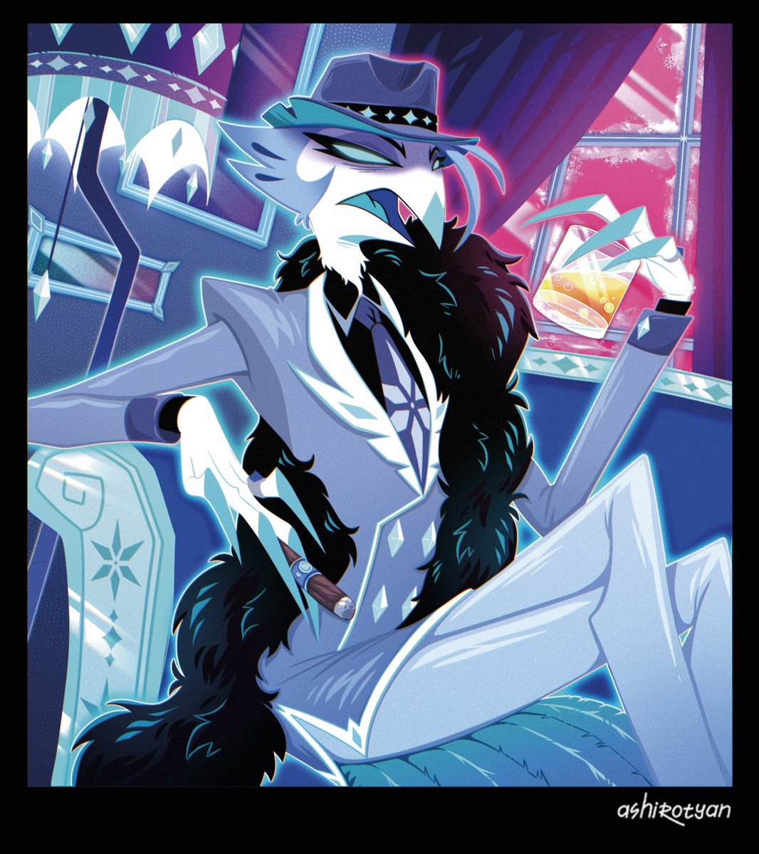 ashirotyan's tweet photo. Mafia Don😏

#Andrealphus #HelluvaBoss #HelluvaBossFanart #Hazbin_Mafia_zine https://t.co/gj0ZCQgAqy