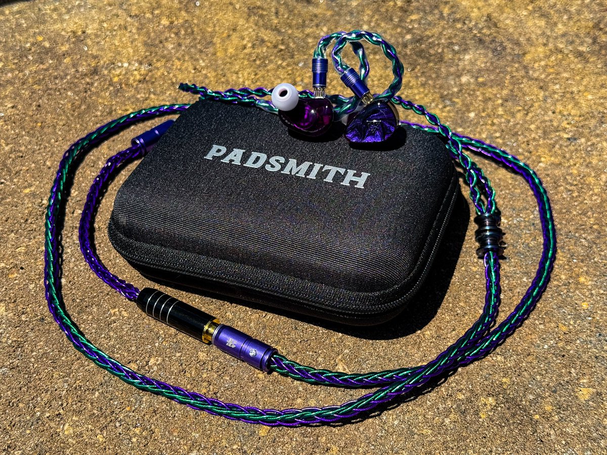 EndGameMice's tweet image. #Padsmith IEMs with custom cable by @GladiatorCables 🎧
