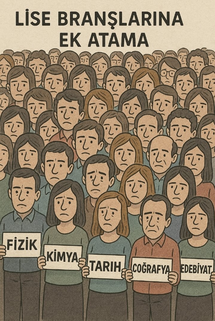 Ek atama talebimizi yineliyoruz..

 #TümÖğretmenlerİçinEkAtama
