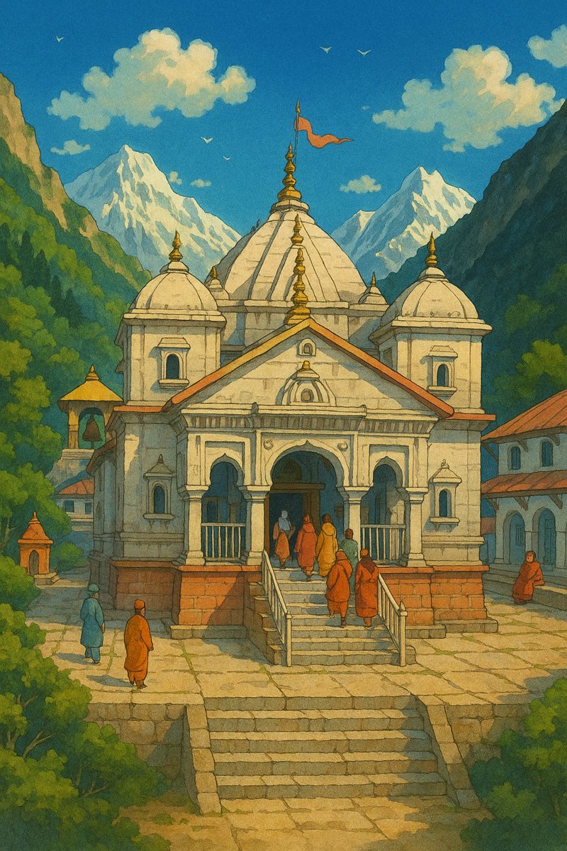 Explore_UK_now's tweet photo. Char Dham in Ghibli Art
#chardham #ghiblistyle #ghiblistudio https://t.co/phCgJyaahA