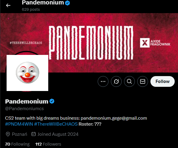 okltrezcsgo's tweet photo. @Pandemoniumcs https://t.co/QjEPqM6qg9