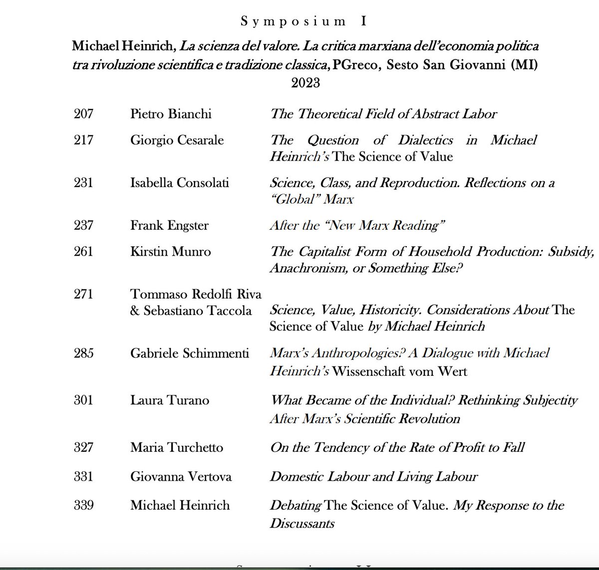 Kirstin Munro (@kmunro_econ) on Twitter photo Out today! Symposium on Michael Heinrich’s Science of Value edited by <a href="/r_bellofiore/">Riccardo Bellofiore</a> and Stefano Breda, with a response to the contributions by Heinrich Out today! Symposium on Michael Heinrich’s Science of Value edited by <a href="/r_bellofiore/">Riccardo Bellofiore</a> and Stefano Breda, with a response to the contributions by Heinrich