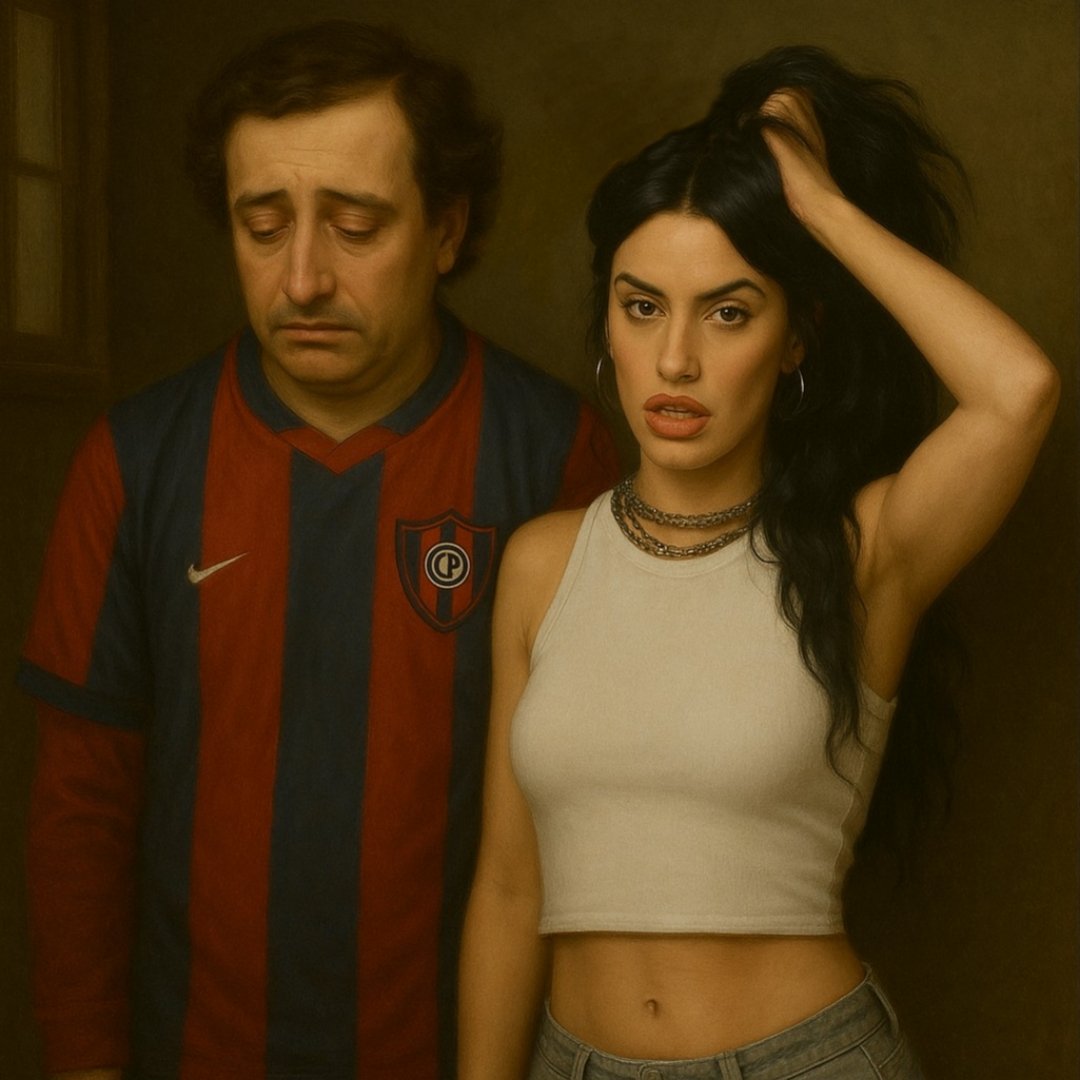 Yo en mi pieza con Lali, porque el genio mal interpretó mi deseo