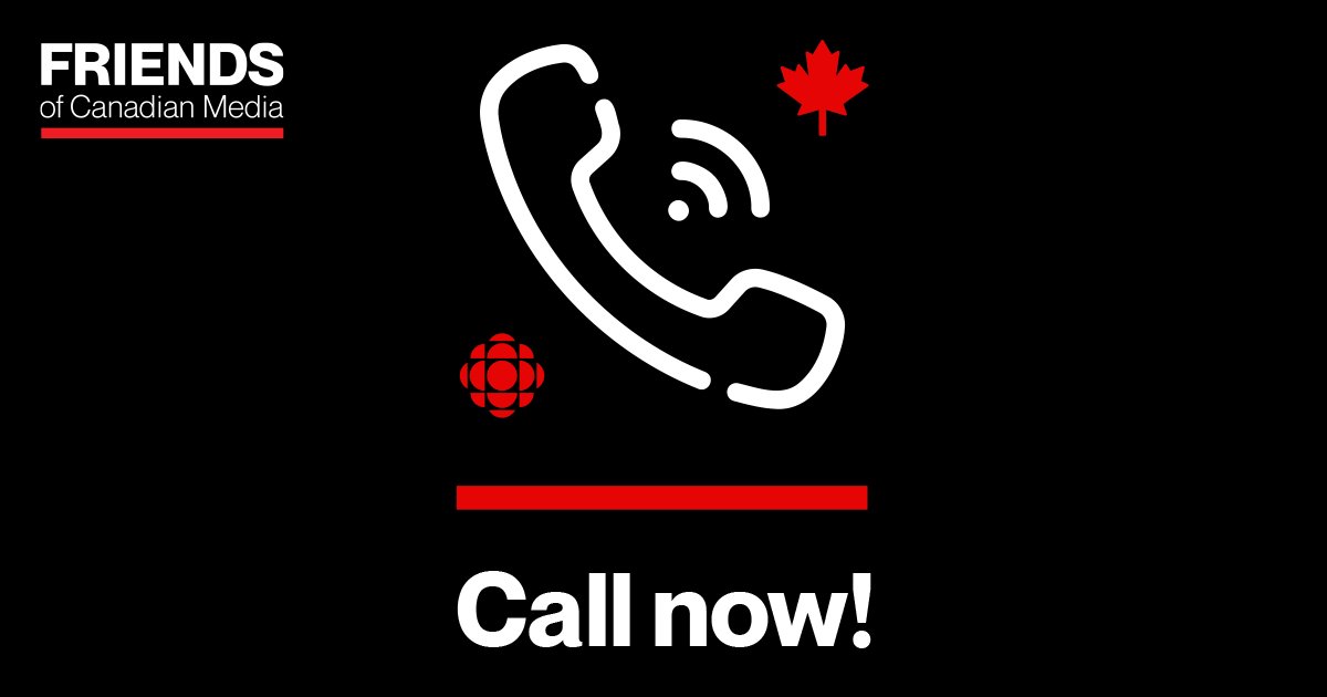 FriendsCndm's tweet photo. The future of the CBC is on the line—and your voice matters.
Take action today: Call Poilievre and tell him hands off the CBC. Let him know exactly what you think of his plan to destroy our national public broadcaster.
Call now: https://t.co/90eN4WtnBX
#SaveTheCBC https://t.co/D6rLnhrUpd
