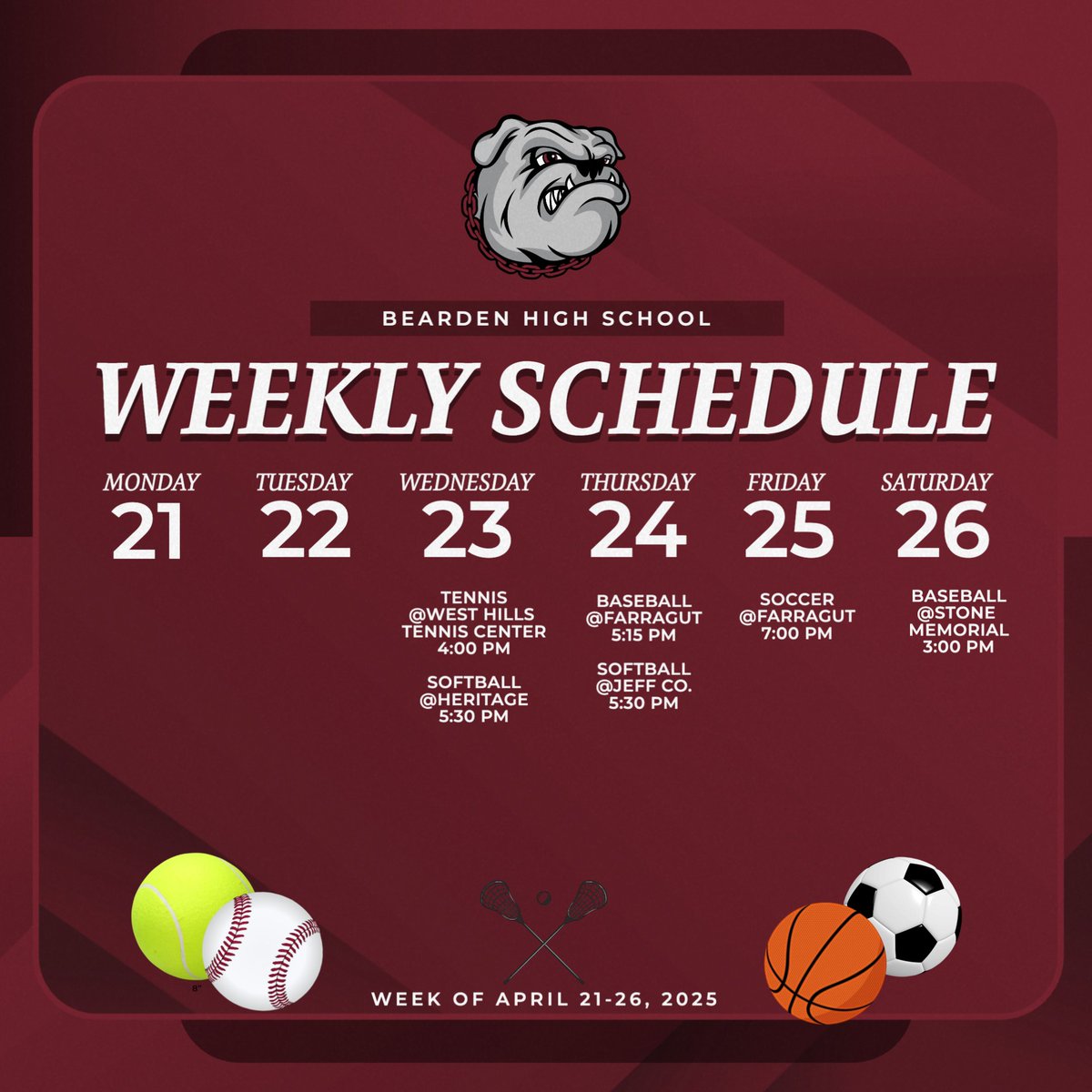 @BeardenHSAthletics (@beardenhsathle1) on Twitter photo 