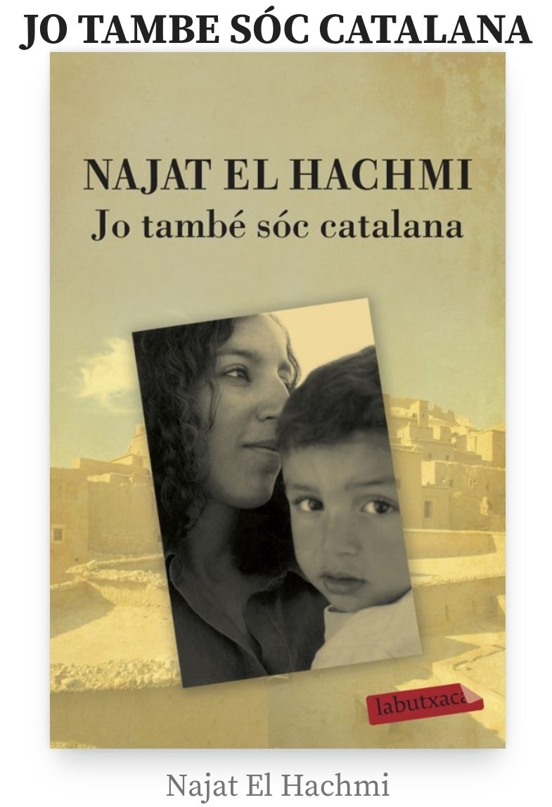 Ni control fonamantelista, ni condescendència relativista i menys la xacra racista.
Volem roses i llibres, i sobretot volem ser lliures!
En breu, us farem una recomanació de km0, i per avui us recomanem: Jo també sóc catalana, de Najat El Hachmi💜
Bona diada! #SantJordi2025