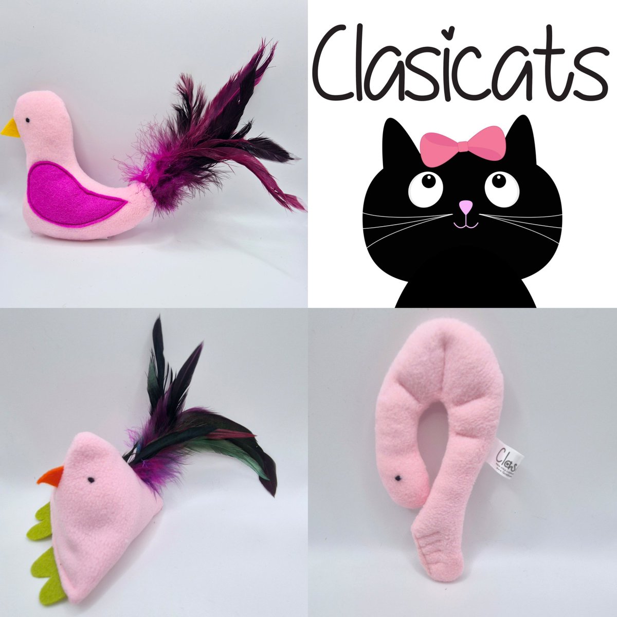 clasicats's tweet image. Who loves Pink? These toys are purrrfect for you 💓
clasicats.etsy.com/listing/429554…
#CatsOfTwitter
#CatsOnTwitter
#CatsOnX
#CatsLover
#pink
#catnip
#etsyselleruk