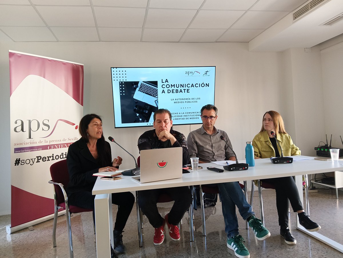 "La publicidad institucional del Estado está beneficiando a las grandes plataformas como Google sin políticas de apoyo a los propios medios o el tercer sector". Daniela Monje <a href="/compoliticas/">COMPOLITICAS</a> <a href="/FCom_US/">Facultad de Comunicación, Universidad de Sevilla</a> <a href="/aprensasevilla/">Asoc. Prensa Sevilla</a> <a href="/FrenteAmplioSE/">Frente Amplio de Sevilla (Plataforma)</a> <a href="/FIMarx/">FIM</a> <a href="/nanumon/">Daniela Ines Monje</a> <a href="/FeSPeriodistas/">FeSP</a>