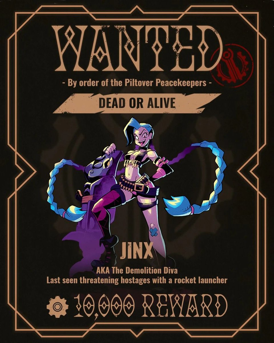 Couple goals: matching wanted posters 😌🤍