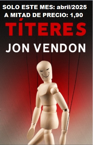 ¡¡¡A MITAD DE PRECIO!!!🔥
Amazon hace durante el mes de abril un descuento del 52% en mi última novela: "Títeres".😃
👉Solo 1,90 euros en #KindleUnlimited 
👉Y gratis con #KindleUnlimited 
📖amzn.to/4h7zM9o
#Títeres #thrillers #suspense 
¿Un retuit?