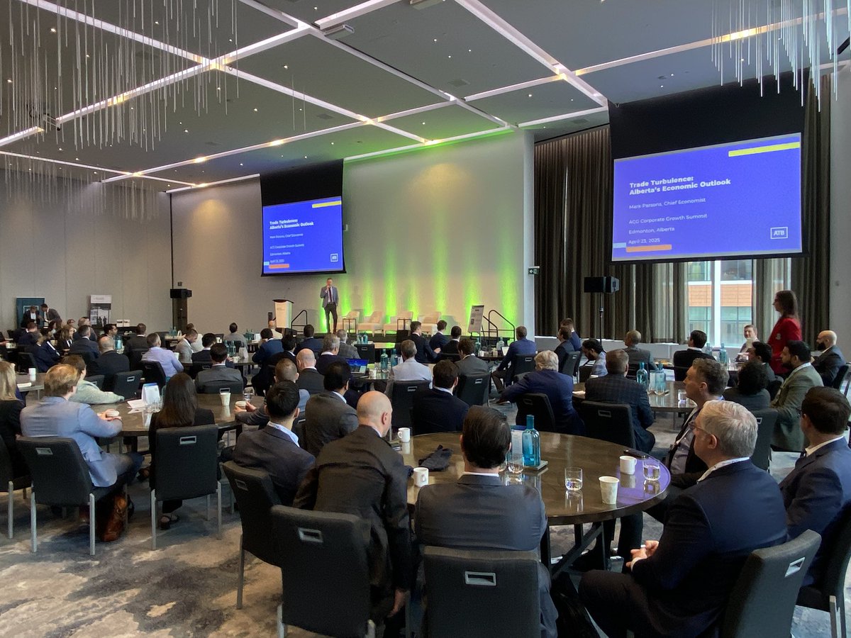 Opening Economic Update presentation by Mark Parsons, Chief Economist, ATB Financial. 

ACG Edmonton Corporate Growth Summit at JW Marriott Edmonton ICE District.