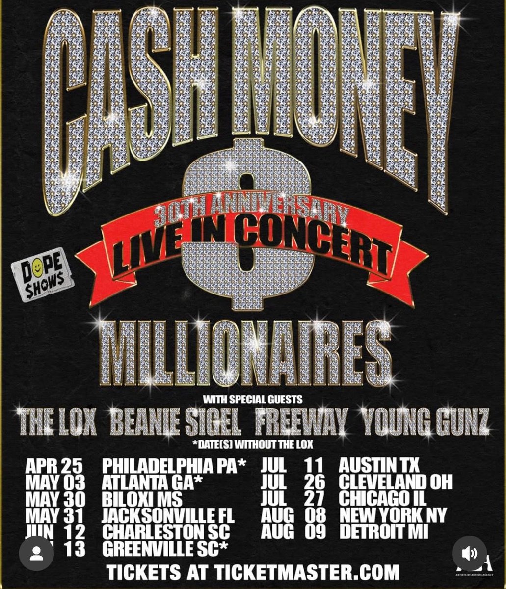 Show up and show out we getting our roll on #cashmoneycapone