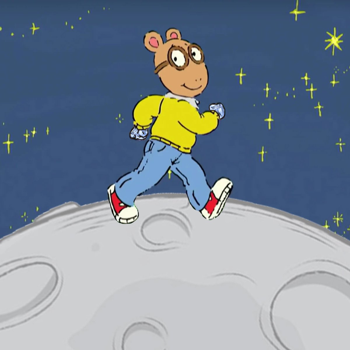 The moon is imminent only if you diamond hand.