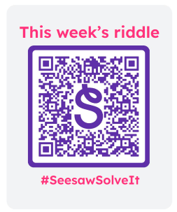 ChristieElem's tweet photo. ✨Shared one of the @Seesaw riddles with some students today and wow—they really brought their thinking caps! 🧠They came up with so many creative and clever answers. Love watching them light up and share their knowledge! 🔍 #SeesawSolveIt Join the fun! https://t.co/0BmidGcUuK https://t.co/DloDOJ2z80