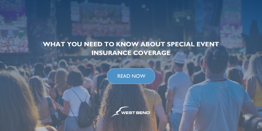 Whether it’s a slip-and-fall incident, property damage, or an alcohol-related issue, special event insurance is a must-have to protect your event. 

Check out our latest blog: thesilverlining.com/west-bend-blog…

#wbsilverlining