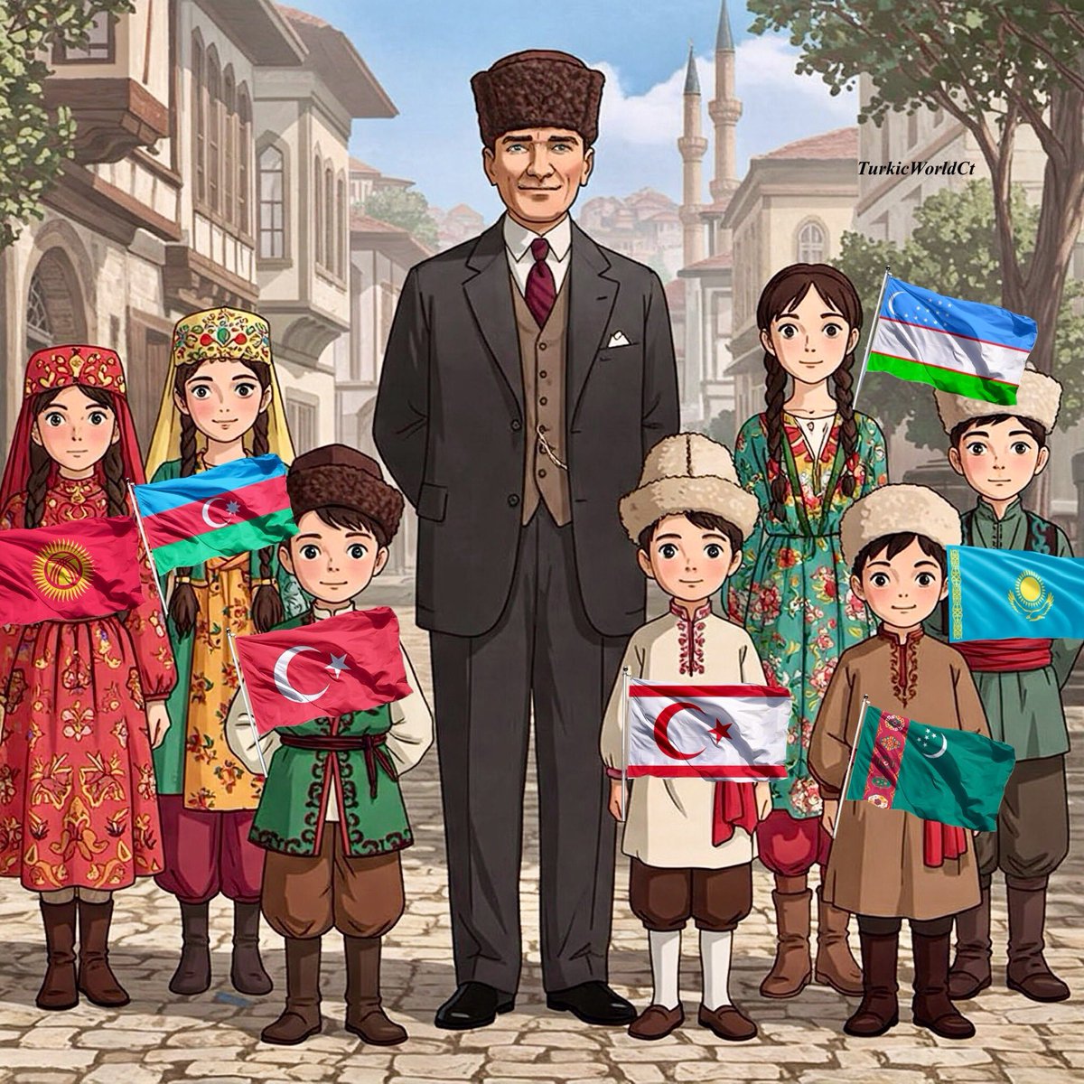 “Türk çocuğu, Atalarını tanıdıkça daha büyük işler yapmak için kendinde kuvvet bulacaktır.”

Gazi Mustafa Kemal Atatürk