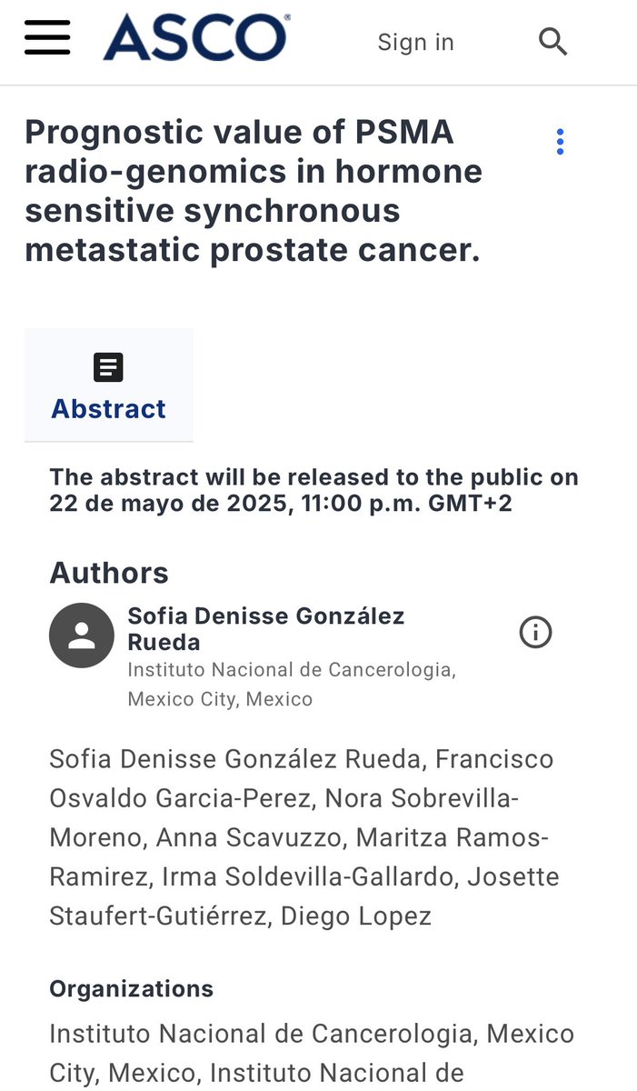 Josette Staufert (@staufertjr) on Twitter photo 🩻🧬 Integrating molecular imaging with genetic profiling holds the potential to enhance survival outcomes in patients with prostate cancer.
Don’t miss it! 🔜 #ASCO25
<a href="/Nora_Sobrevilla/">Nora</a> <a href="/fosvaldo/">Osvaldo Garcia</a> <a href="/annascavuzzo2/">anna scavuzzo</a> <a href="/DiegoLopezMD/">Diego Lopez Oncologist</a> 🩻🧬 Integrating molecular imaging with genetic profiling holds the potential to enhance survival outcomes in patients with prostate cancer.
Don’t miss it! 🔜 #ASCO25
<a href="/Nora_Sobrevilla/">Nora</a> <a href="/fosvaldo/">Osvaldo Garcia</a> <a href="/annascavuzzo2/">anna scavuzzo</a> <a href="/DiegoLopezMD/">Diego Lopez Oncologist</a>