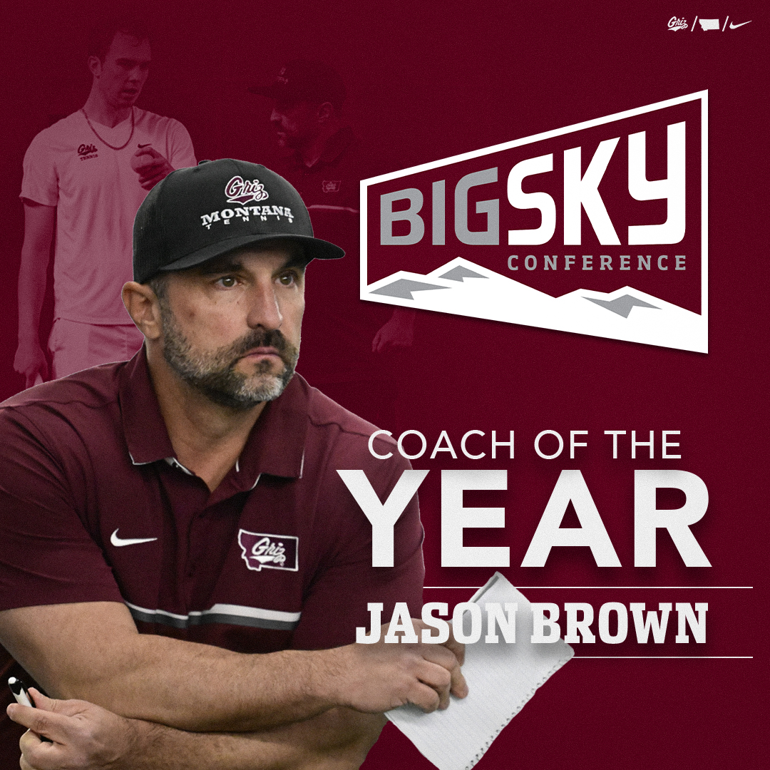 Montana Griz Men's Tennis ๐พ (@montanagrizmten) on Twitter photo Ladies and gentleman, the Big Sky co-Coach of the Year, our own <a href="/UM_Coach_JBrown/">Jason Brown</a>! ๐
๐ฐ gogriz.com/news/2025/4/23โฆ
#GoGriz Ladies and gentleman, the Big Sky co-Coach of the Year, our own <a href="/UM_Coach_JBrown/">Jason Brown</a>! ๐
๐ฐ gogriz.com/news/2025/4/23โฆ
#GoGriz