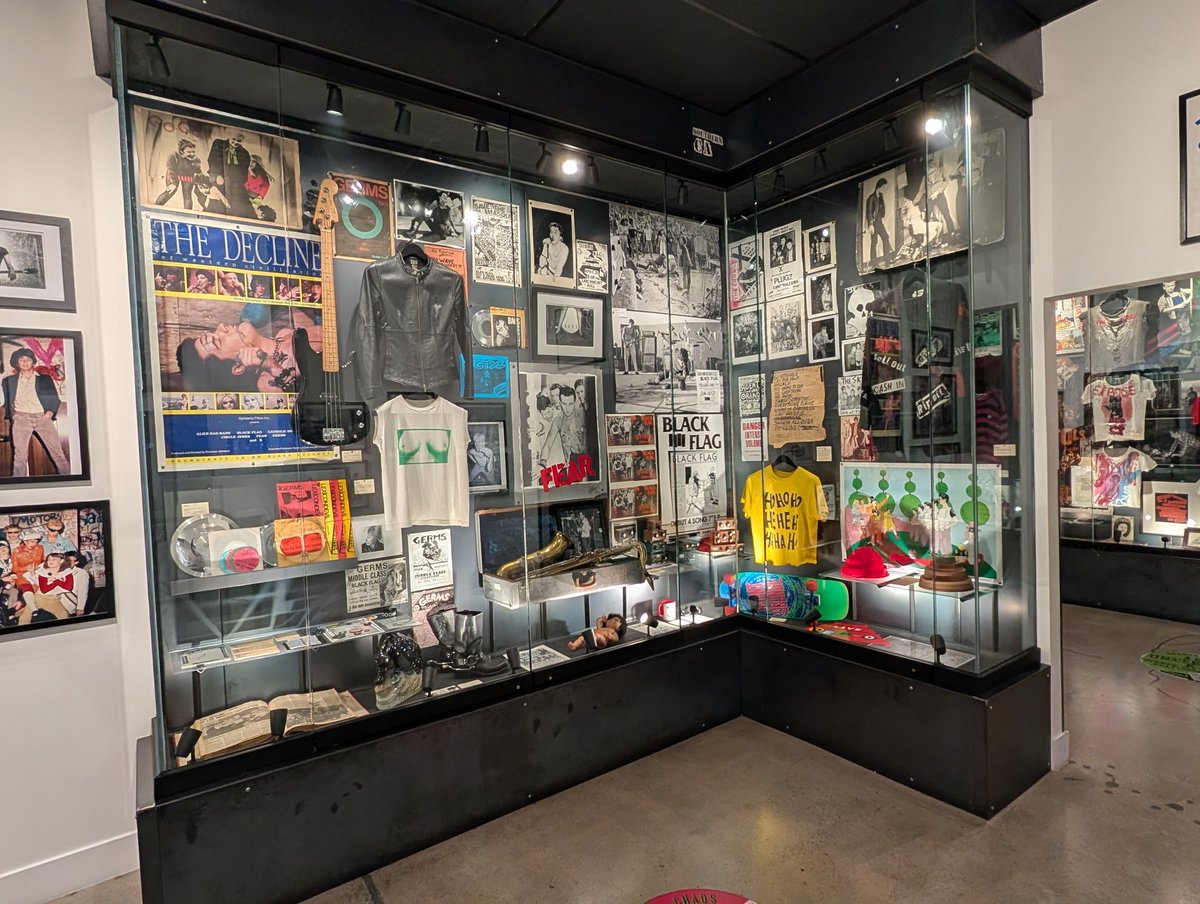 Hit up the Punk Rock Museum on my last day in Las Vegas. A cool place with lots of unbelievable relics and treasures, from Pennywise's garage to Joe Strummer's last bag of devil's lettuce.

Great bar too. You should go!