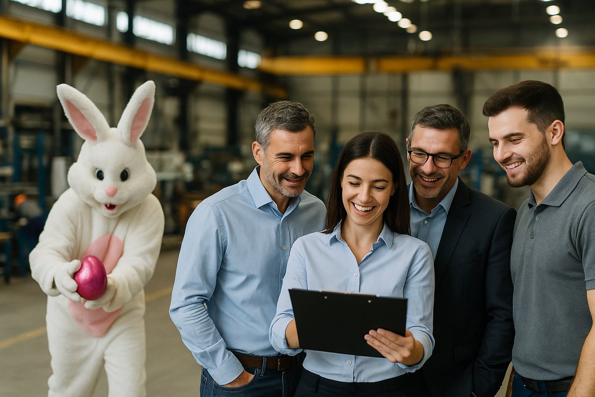 KebriteSolution's tweet photo. 🐰Don’t let the Easter Bunny hop off with your profits!

While he’s out hiding eggs, your team might be losing time (and money) to outdated processes

With Kebrite, you’ll stop the revenue leaks.

No more wasted minutes. No more egg-scuses 

Learn more: https://t.co/zsGndpAXH0 https://t.co/vJO2RnHZWt