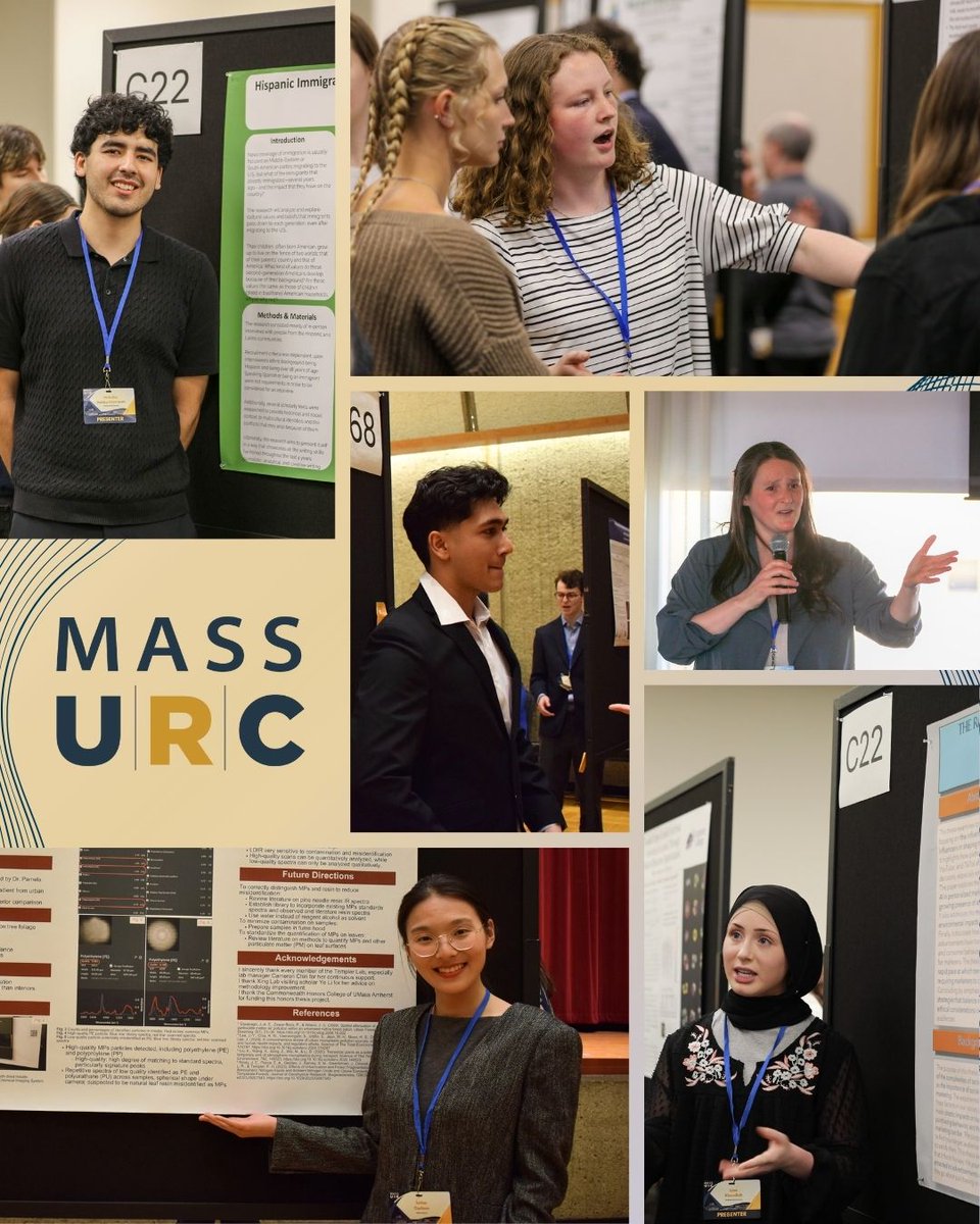 Massachusetts Undergraduate Research Conference tweet media