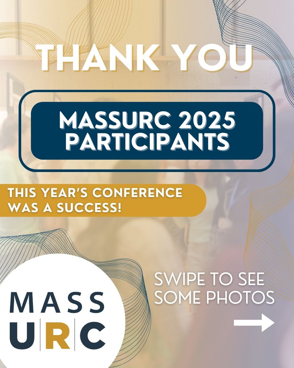 Massachusetts Undergraduate Research Conference tweet media