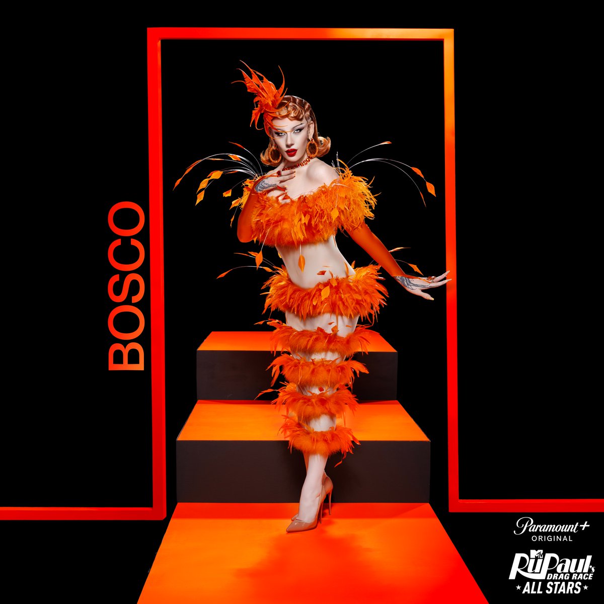 RuPaulsDragRace's tweet photo. Horns up! 😈 @hereisbosco joins #AllStars10 – streaming MAY 9 on @paramountplus! ⭐️ https://t.co/iaKfq5xc2Q
