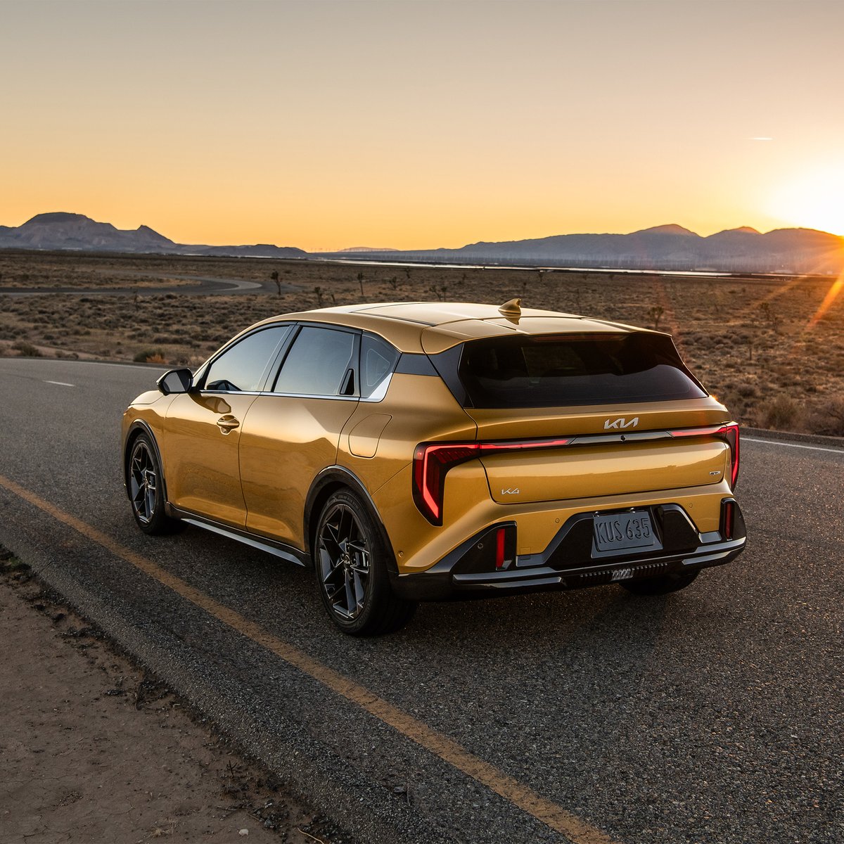 MotorWeek's tweet photo. Need more room than a normal #K4? Well, here's the 2026 @Kia #K4Hatchback.

Cargo space improves to 22.2 cu.-ft behind the second row, and 59.2 cu.-ft with the seats folded...all while being 1-inch shorter than the sedan.

It will be powered by the available 190 HP 1.6-L turbo-four and 8-speed automatic combo, an upgrade over the standard model’s 147 horsepower 2.0-liter NA engine and “intelligently variable transmission.” The turbo engine’s 195 lb-ft of torque will also feel more lively than the standard’s 132, and all GT-Lines also come with a sportier suspension setup.

Expect these to arrive later this year.