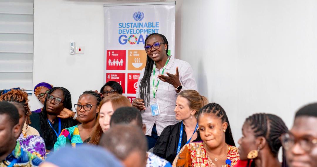 ahunnaeziakonwa's tweet photo. Such a joy reconnecting with the dedicated @UNDPGhana team. Your energy, resilience & commitment to supporting #Ghana’s dev journey is truly inspiring.
#NextGenUNDP
#LeadershipReImagined
#ExecutiveLeadershipGH https://t.co/ILmHv3BYIh