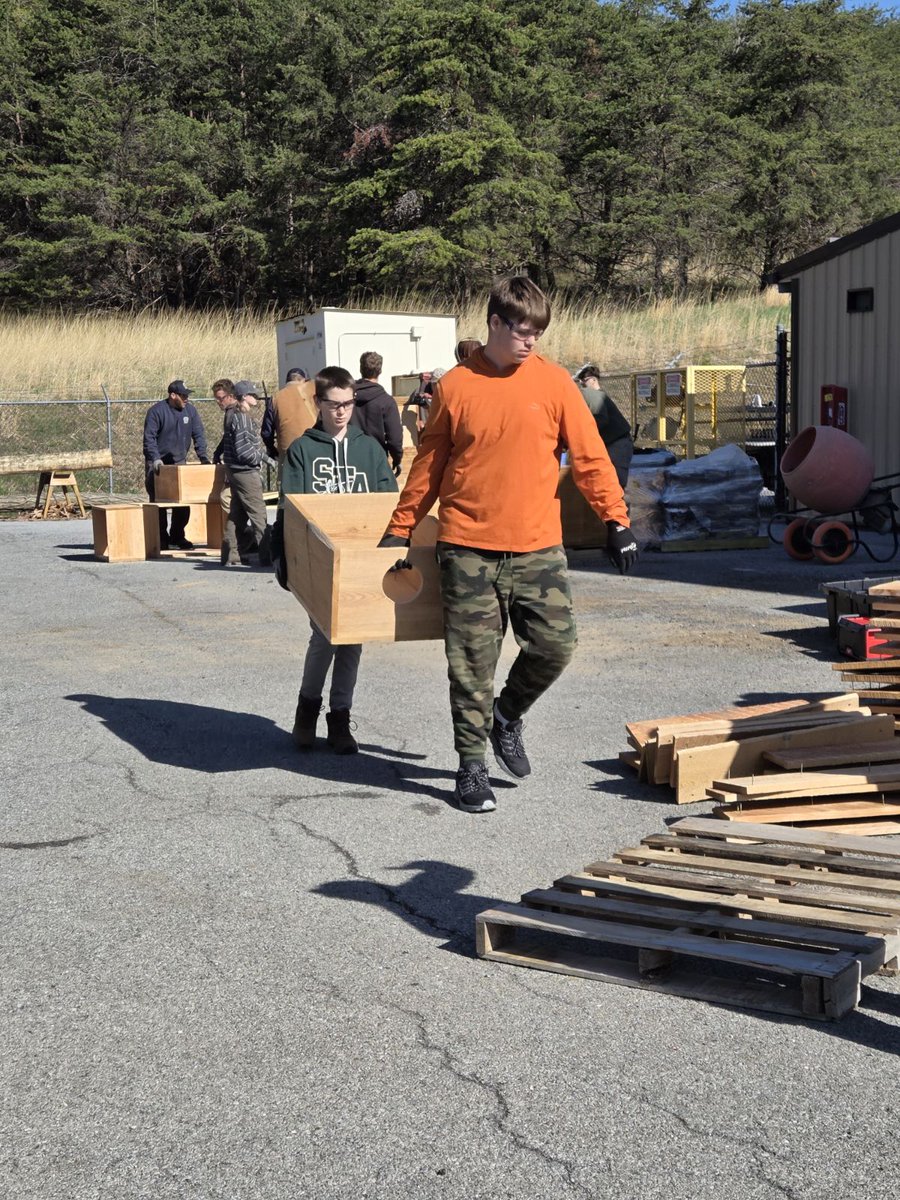Every April, we have a blast helping to build fish habitat structures at Raystown Lake in Huntingdon County, PA. As a man-made reservoir without natural underwater habitat, these structures serve as essential hiding, feeding and breeding grounds for fish species in the lake.
