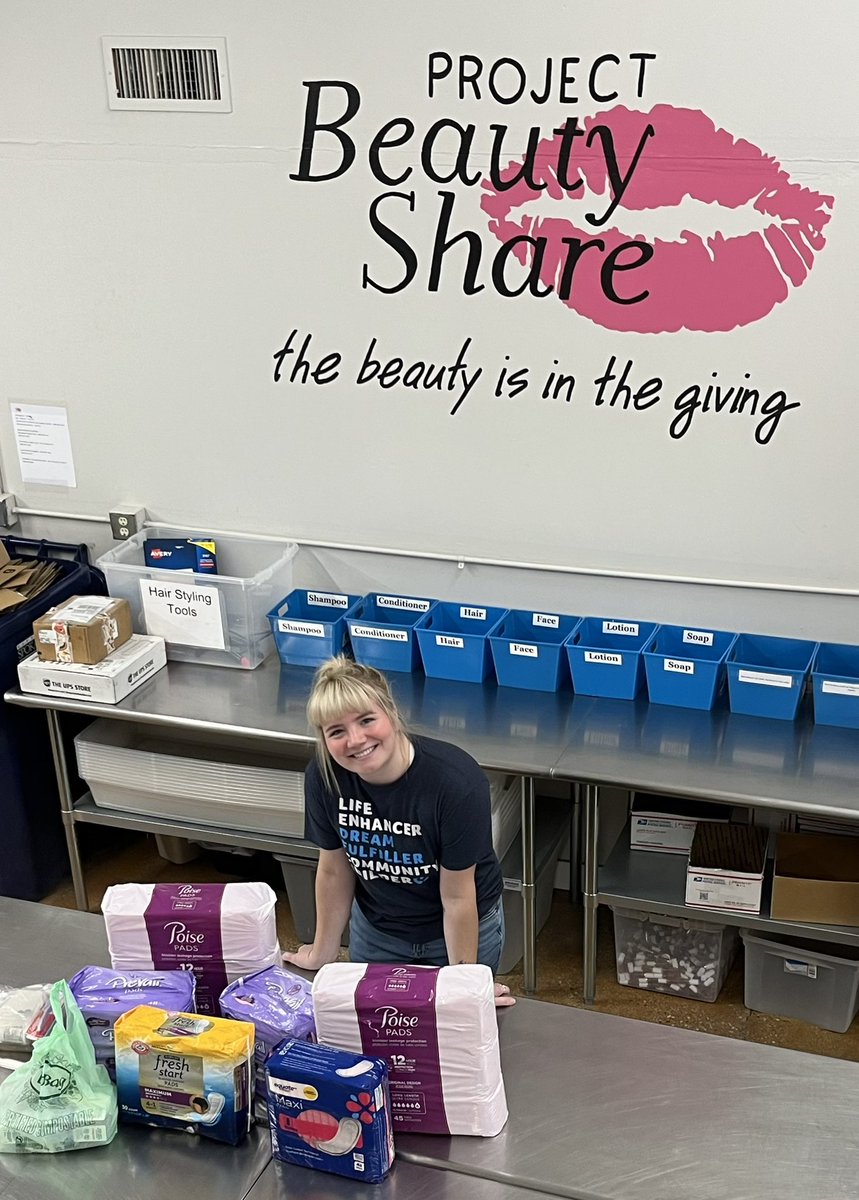 Thank you <a href="/numericacu/">Numerica Credit Union</a> for dropping off this 30 pound haul of hygiene items they collected for Project Beauty Share!! 🥰

Grateful for community partners who care so much. Thank you! #numerica

#projectbeautyshare #thebeautyisinthegiving #spokane
