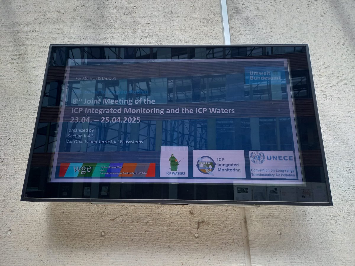 Účast na výročním setkání zástupců programu ICP IM, který se soustředí na monitorování a výzkum dopadu znečištění na ekosystémy.