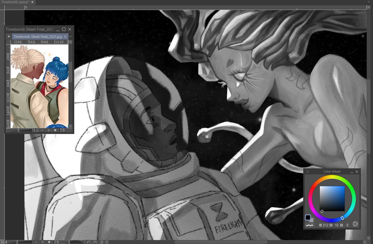 Timebomb Space AU wip 
#arcane  #Timebomb #jinxarcane #Ekko