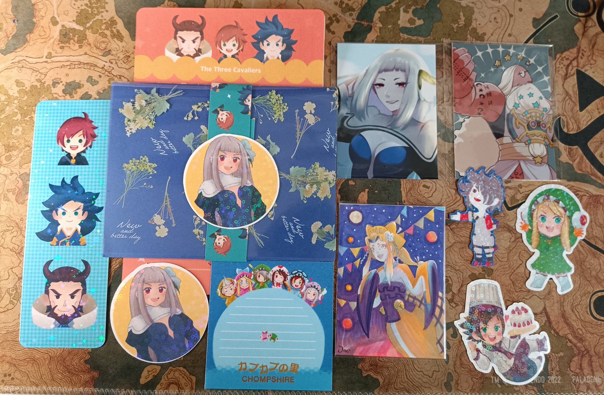 Elua_megumi's tweet photo. THE BRAVELY SECOND ATC SWAP IS HEREE!! Look at all these amazing things and wonderful submissions!! Thank you so much to everyone who participated and to @chibimonki as always for organizing 🥹💜 https://t.co/5CS5QOtJXC