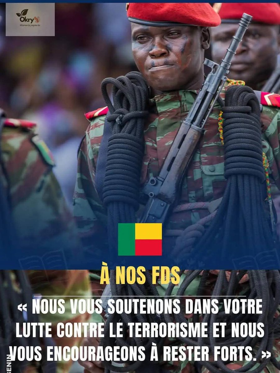 😭🇧🇯 : 54 militaires ont  donné leurs vies pour défendre le territoire. C'est le bilan officiel de la double attaque t.erroriste simultanée dans le Nord Bénin