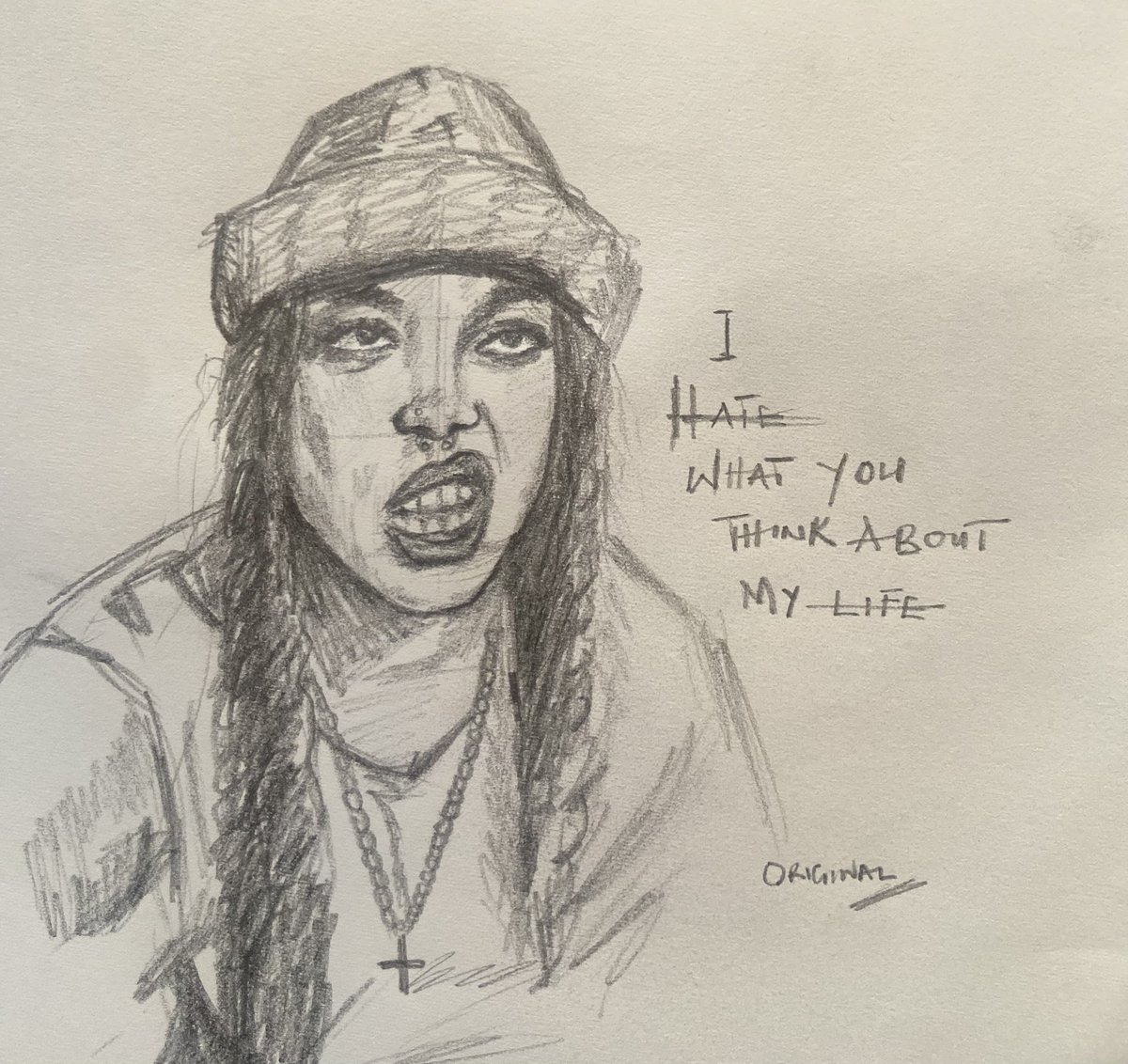 When I’m not painting I’m practicing