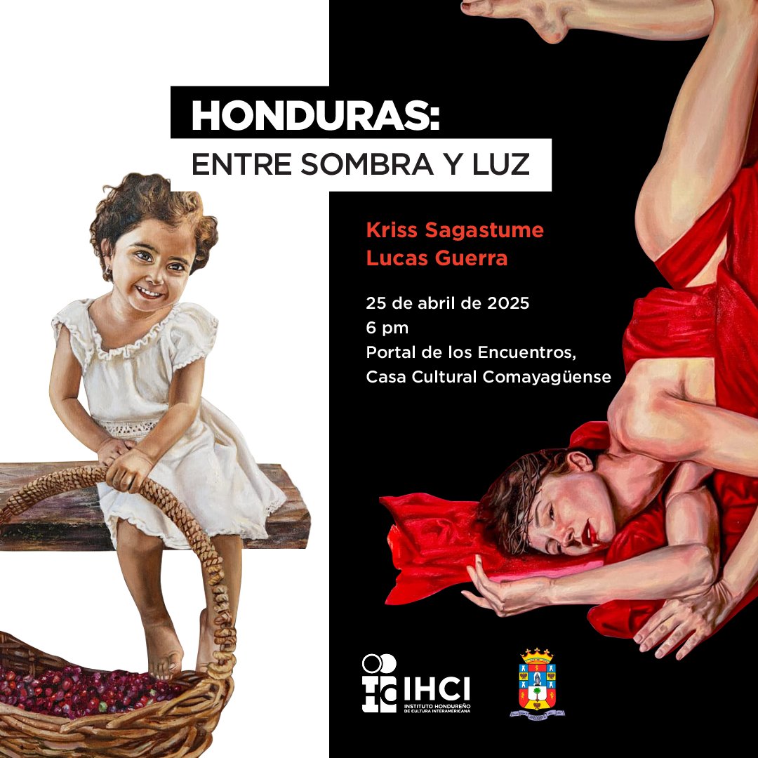 #Cultural | Comayagua, este 25 de abril podrás disfrutar de una gran exposición que te hablará con luz y sombra ¡Te esperamos!

🚩 Lugar: Portal de los Encuentros, Casa Cultural comayagüense
🕰️ Hora: 6:00 p.m