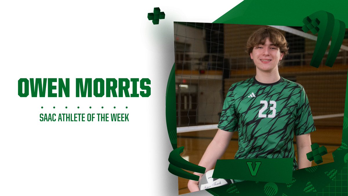Valparaiso Athletics (@athleticsvalpo) on Twitter photo 🏐 CONGRATULATIONS OWEN MORRIS! The team captain leads his team in kills, blocks, ace %, hitting % & kill %! Owen was 1 of 10 Hoosiers to be named to a National U17 team. Along with his high GPA, Owen leads on & off the court 🔥
<a href="/ValpoHS411/">Viking Info</a> 🟢⚪ 🏐 CONGRATULATIONS OWEN MORRIS! The team captain leads his team in kills, blocks, ace %, hitting % & kill %! Owen was 1 of 10 Hoosiers to be named to a National U17 team. Along with his high GPA, Owen leads on & off the court 🔥
<a href="/ValpoHS411/">Viking Info</a> 🟢⚪
