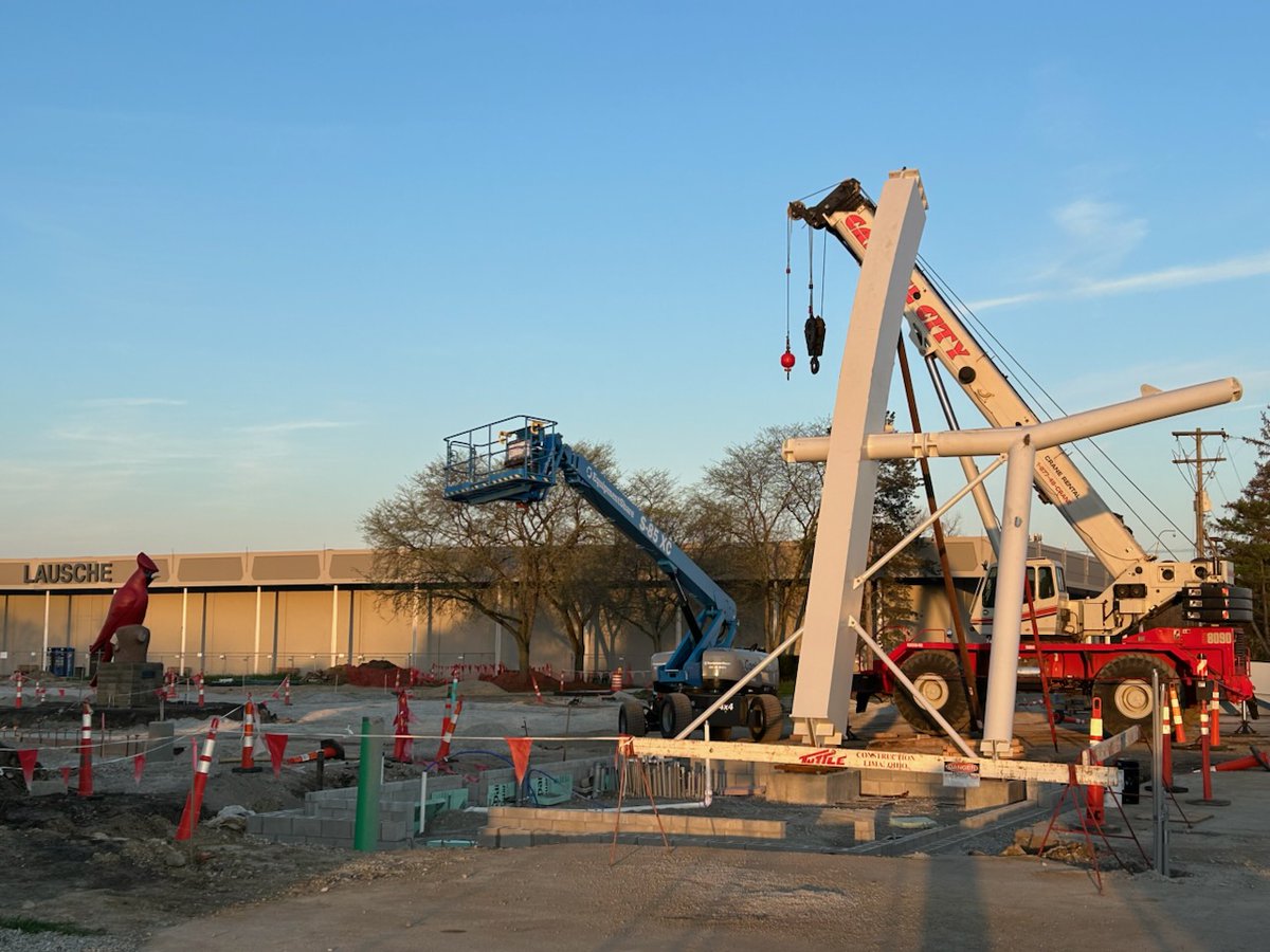 OFCC (@ohfacilities) on Twitter photo It might be hard to envision it now, but an important milestone took place Monday at the @OhioExpoCenter. Crews erected the first sections of steel at the site of a new state-of-the-art entry gate on the north side of the grounds. <a href="/OhioStateFair/">Ohio State Fair</a> It might be hard to envision it now, but an important milestone took place Monday at the @OhioExpoCenter. Crews erected the first sections of steel at the site of a new state-of-the-art entry gate on the north side of the grounds. <a href="/OhioStateFair/">Ohio State Fair</a>