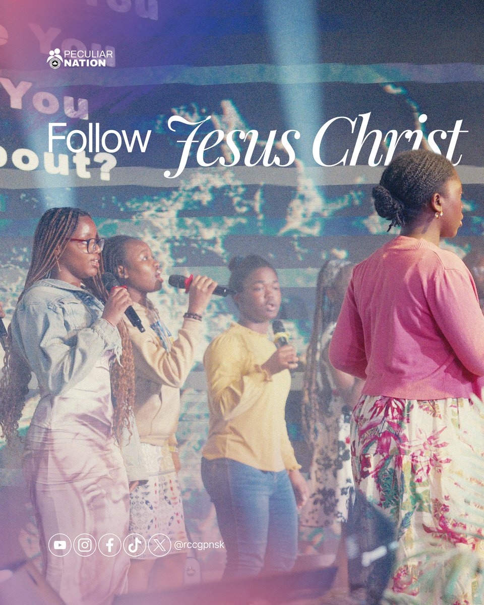 rccgpnsk's tweet image. On Sunday, we were reminded to follow Jesus closely—not from afar.
It’s a daily walk, not a distant glance.

Let’s keep drawing near. On that note, join us for Bible Study tonight. We hope to see you there!
📍1771 Bond Street
🕖 7pm

#RCCGpeculiarnation #BibleStudy  #WalkWithHim