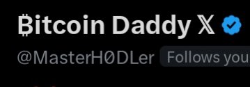 ₿itcoin Daddy 𝕏 tweet media