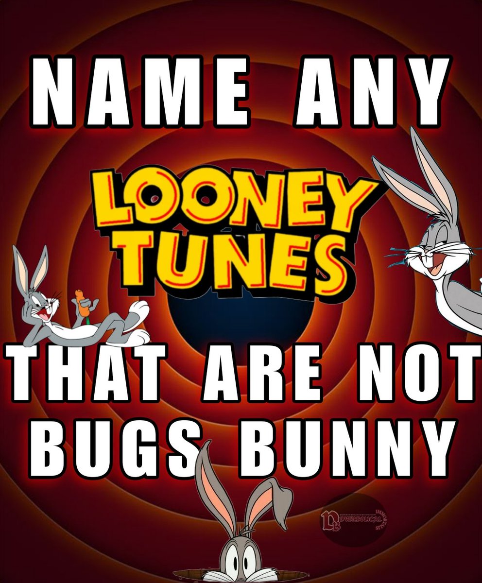 DyerbolicalDB's tweet image. Challenge Round!

Name a Looney Tune that is not Bugs...